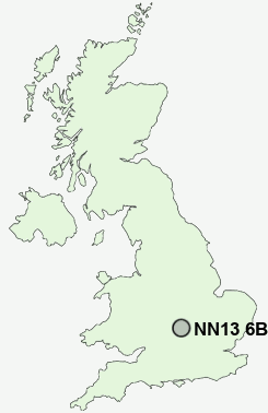 UK Postcode map