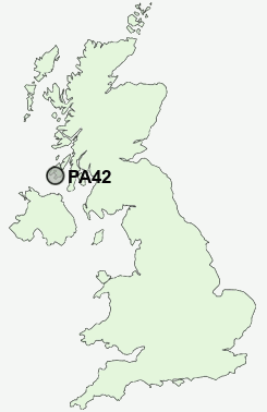 UK Postcode map