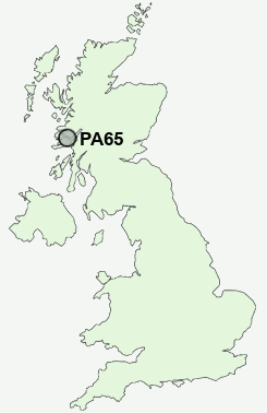 UK Postcode map