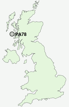 UK Postcode map