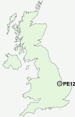 UK Postcode map