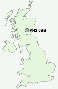 UK Postcode map