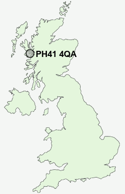 UK Postcode map