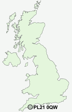 UK Postcode map