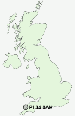 UK Postcode map