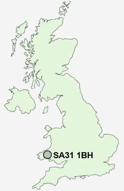 UK Postcode map