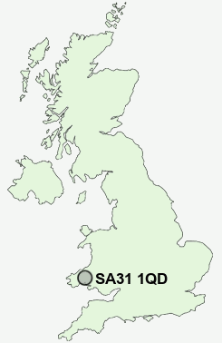 UK Postcode map