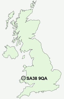 UK Postcode map