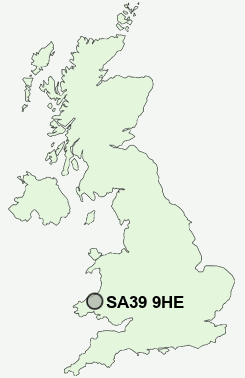 UK Postcode map