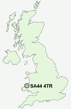 UK Postcode map