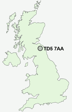 UK Postcode map