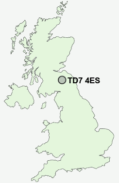 UK Postcode map