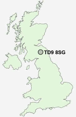 UK Postcode map