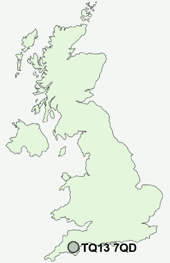 UK Postcode map