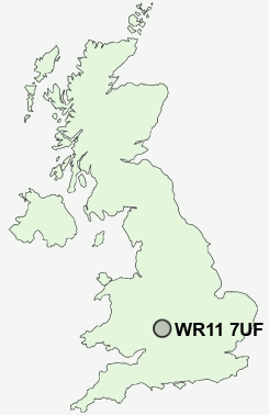UK Postcode map