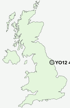UK Postcode map