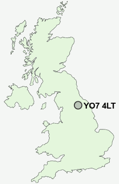 UK Postcode map